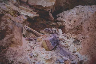 美国，伦普金，普罗维登斯峡谷州立公园，泥土，沙子，泥土，粘土，地层