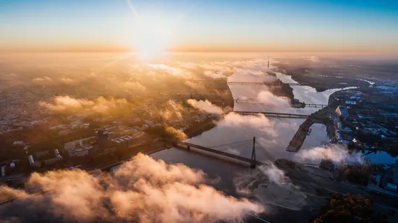 空中, 照片, 城市天际线, 白天, 里加, 拉脱维亚, 无人机, 直升机 空中, 照片, 城市天际线, 白天, 里加, 拉脱维亚, 无人机, 直升机