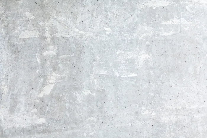 白色混凝土墙，地板，混凝土，纹理，纸，灰色，最小，城市