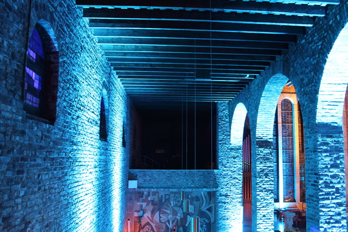 教堂、拱顶、毯子、回廊、建筑、室内、柱状、灯光