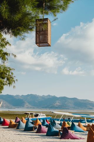 印尼，吉利航空，吉利，龙目，豆包，美丽，美丽，幸福