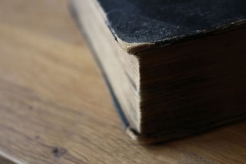 德国，瓦尔滕堡，书，圣经，旧，阅读，木质材料，室内