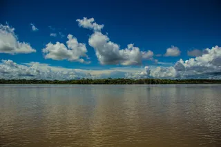 河流，天空，自然，水，蓝天，云天，风景，自然，宁静