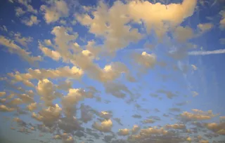 空气，大气，背景，美丽，蓝色，蓝天，明亮，气候