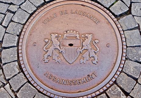 人孔、圆形、盖、符号、舱口、圆形、下水道、维护孔