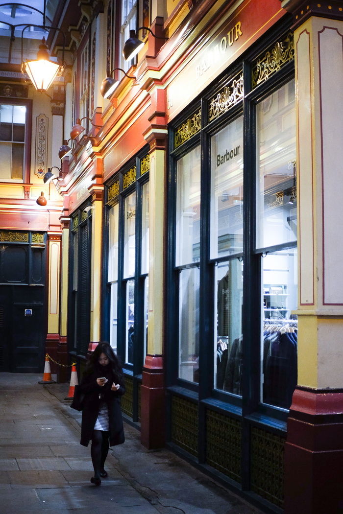 伦敦，leadenhall市场，英国，leaden，Leadenholl，street，barbour，walking