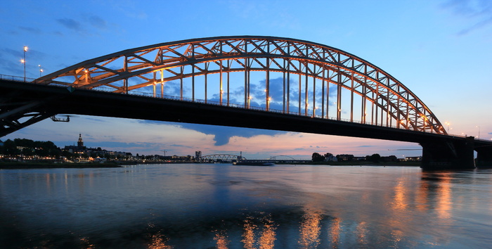 荷兰，奈梅根，river，waal，waalbridge，waalbrug，holland，steel