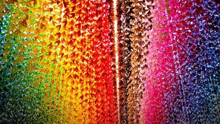 灯、铝、闪光、彩色富士、折纸、彩虹、彩色、无线条