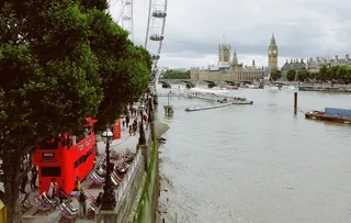 伦敦, 英国, 威斯敏斯特, 泰晤士河, 公园, 大本钟, 英格兰