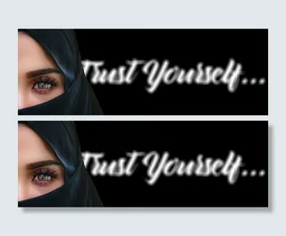 照片、人物、文字叠加、头巾、头巾、自信、继续、劝阻