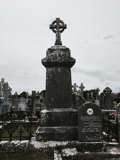 爱尔兰、海德福德、欧洲、墓地、公墓、十字架、基督教、天主教