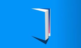 开卷-知识和阅读概念-蓝色版