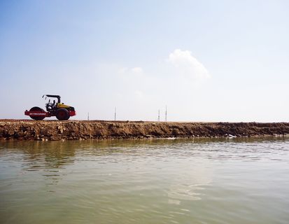 卡车，海洋，海洋，拖拉机，汽车，水，印度尼西亚，复兴