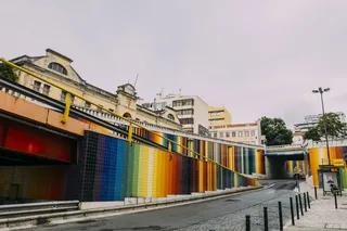 葡萄牙，里斯本，绘画，色彩，彩虹，里斯本，艺术，欧洲