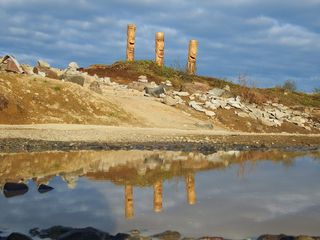 木制偶像，雕塑，雕像，人物，偶像，自然，旅游，旅游