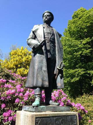 纪念碑，德丹战争，1864年，弗兰格尔的弗雷德里克，陆军元帅，将军，普鲁士，柏林