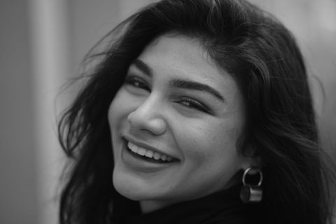 肖像，女人，自然，自然光，美女，模特，头像，微笑