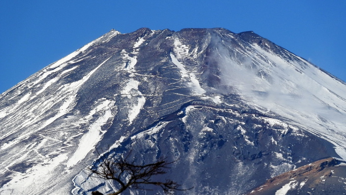 山，富士，富士山，雪，冬天，寒冷的温度，天空，美丽的自然