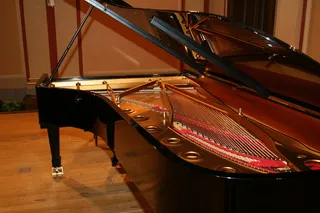 黑色、木质、大钢琴、棕色、镶木地板、音乐会、音乐厅