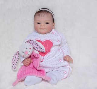 娃娃，娃娃，艺术家娃娃，婴儿，填充动物，织物兔子，泰迪熊，甜