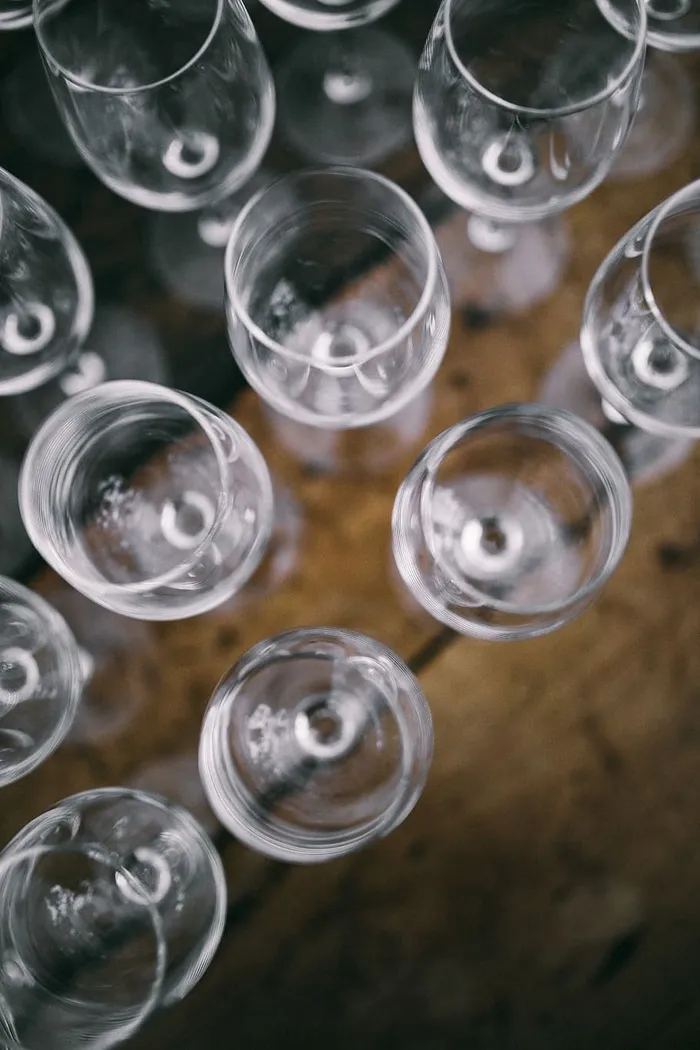 空酒杯