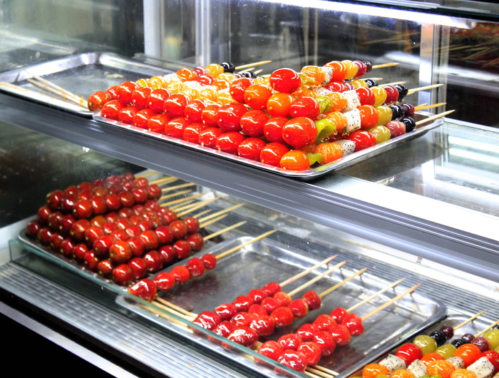 中国，广州市，李钟表公司（北京路），食品，食品和饮料，新鲜，红色，水果