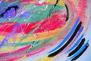 五彩抽象画, 意大利, 现代艺术, 艺术, 模式, 饰品, 绘画, 分形