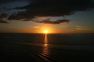 日落, 自然, 地平线, 太阳, 阳光, 户外, 阳光, 旅行