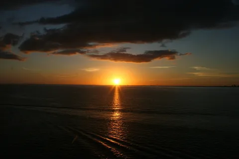 日落, 自然, 地平线, 太阳, 阳光, 户外, 阳光, 旅行 日落, 自然, 地平线, 太阳, 阳光, 户外, 阳光, 旅行