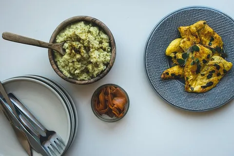 花椰菜泥古鸡胸肉 花椰菜泥古鸡胸肉