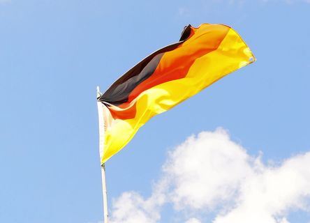 旗, 旗杆, 天空, 德国, wm2004 巴西, 风, 环境, 黄色 旗, 旗杆, 天空, 德国, wm2004 巴西, 风, 环境, 黄色