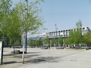 苏黎世科技园，建筑，建筑，树木，建筑外观，工厂，建筑结构