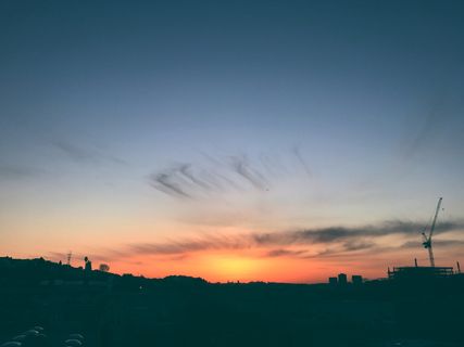 美国, 旧金山, 橙色, 起重机, 蓝色, 苏特罗塔, potrero 山, 建设