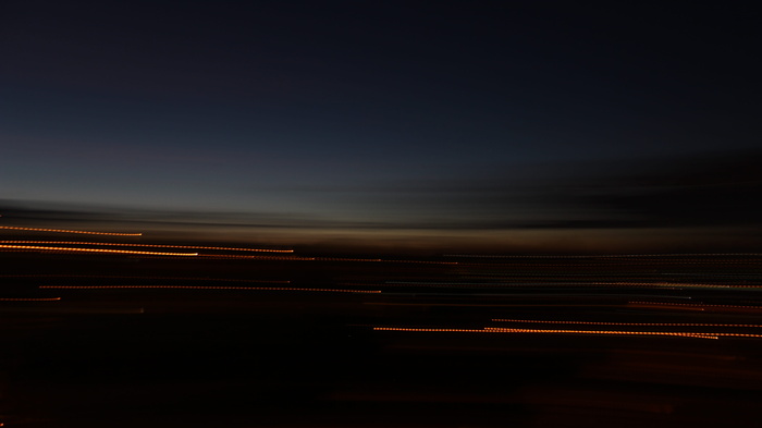 光、天空、运动、运动、线条、长曝光、模糊、道路