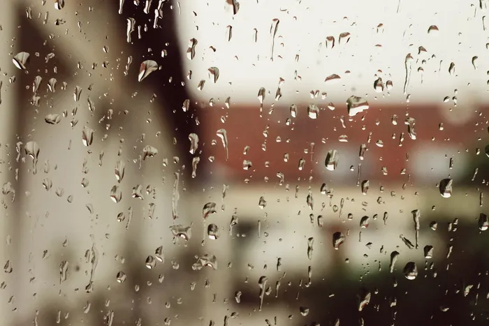 窗口, 住宅, 房子, 楼梯, 雨, 住宅, 秋季, 淋浴