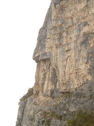 攀岩，garda，岩石碰撞，岩石边缘，垂直，陡峭，柏格图，徒步旅行