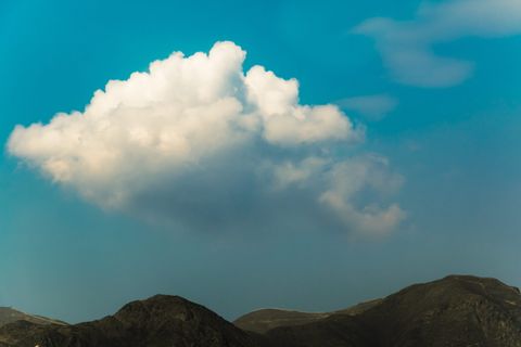 秘鲁、圣地亚哥·德苏尔科、美国大使馆、云、天空、平静、风景、山脉