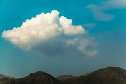 秘鲁、圣地亚哥·德苏尔科、美国大使馆、云、天空、平静、风景、山脉