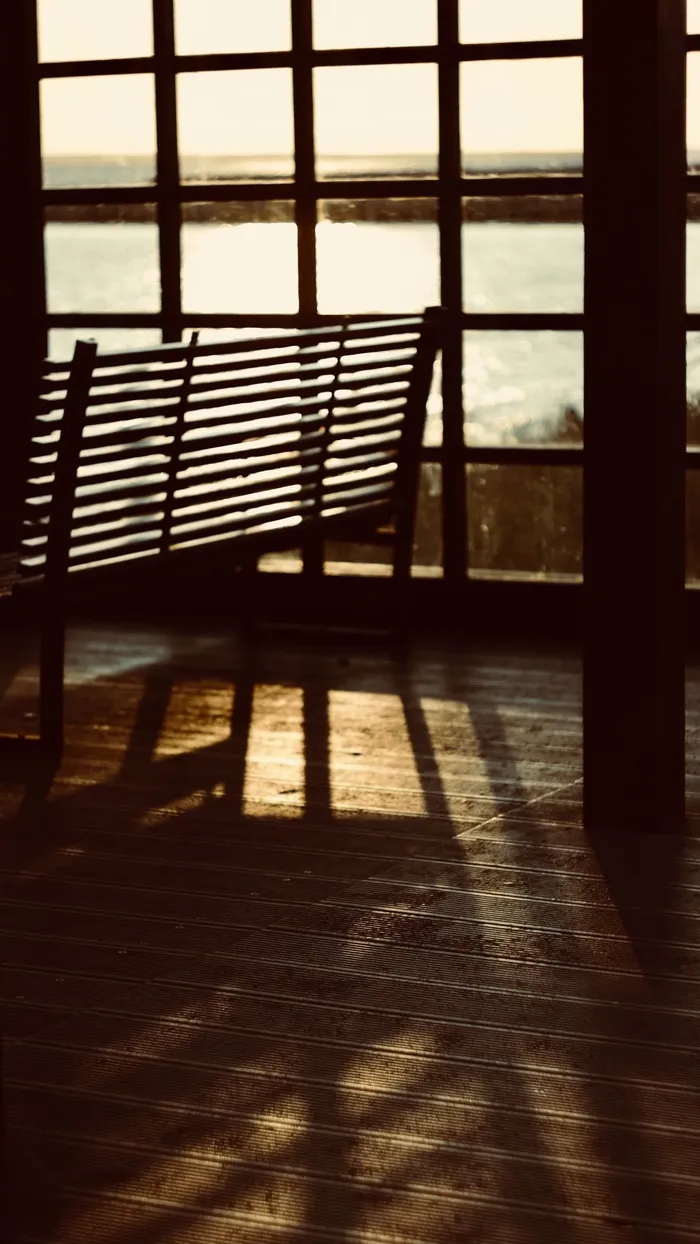长凳, shadowmsun, 等待, 座位, 坐, 旅行, 窗口, 海