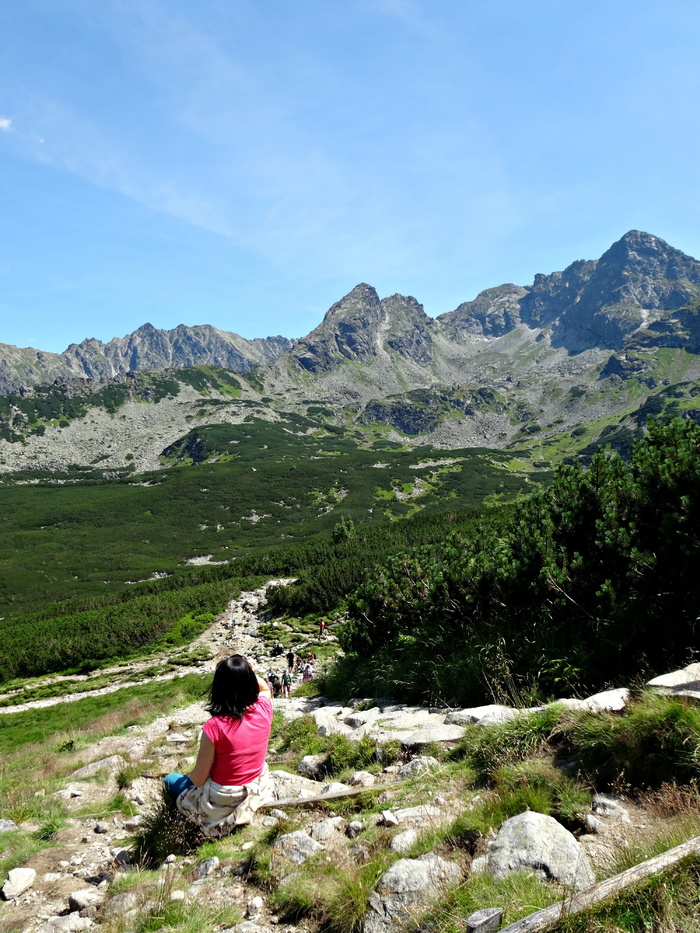 塔特里，山脉，高塔拉斯，景观，国家公园，自然，徒步旅行路径，顶部