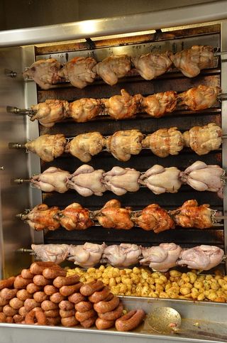 鸡肉、家禽、caprice、吐痰、跑步、脂肪、土豆、香肠