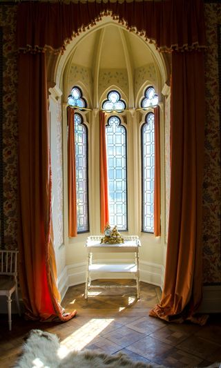 德国，莱茵河，德拉钦费尔斯城堡，名胜，德国科尼格斯温特，建筑，建筑，室内