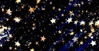 星形印花装饰，圣诞节，星形，降临，背景，金色，明亮，装饰