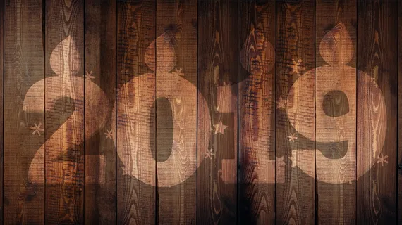 新年，新年快乐，2019年，开始，新的开始，庆祝，颜色，地板