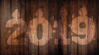 新年，新年快乐，2019年，开始，新的开始，庆祝，颜色，地板