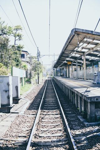 火车站，火车轨道，运输，铁路，铁路，终点站，车辆，火车