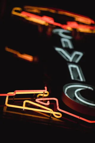 市政霓虹灯标志