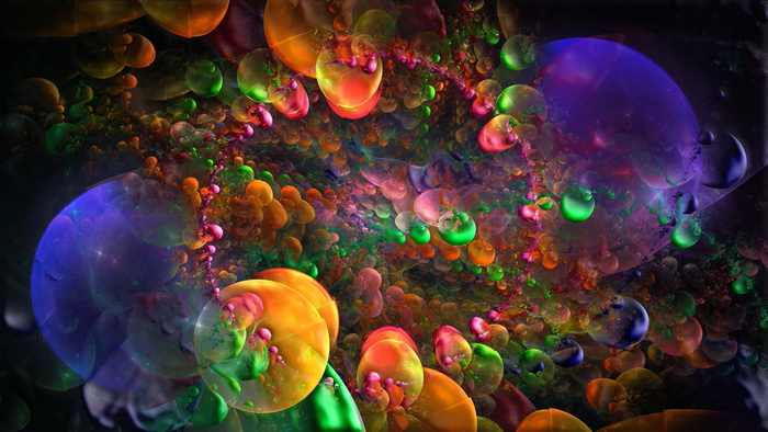 橙子, 紫色, 数字, 墙纸, 绿色, 黄色, 微生物, 插图