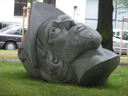 纪念碑, 圣洁, 头, 科隆, 汽车, 雕像, 雕塑, 一天