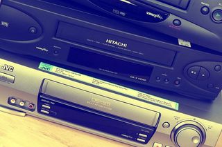 视频、录音机、技术、旧的、磁带、塑料、复古、盒式磁带